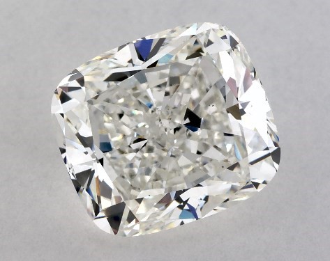 GIA 4.55 Carat H-VS2 Very Good Cut Cushion Modified Diamond